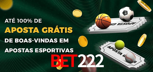 BET222 Ate 100% de Aposta Gratis